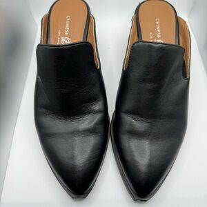 Chinese laundry black marine mule 2in. Heel women size 8
